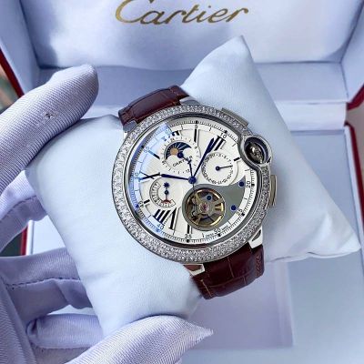 Cartier 316L Steel Automatic Movement 44*12MM Business Men Watch